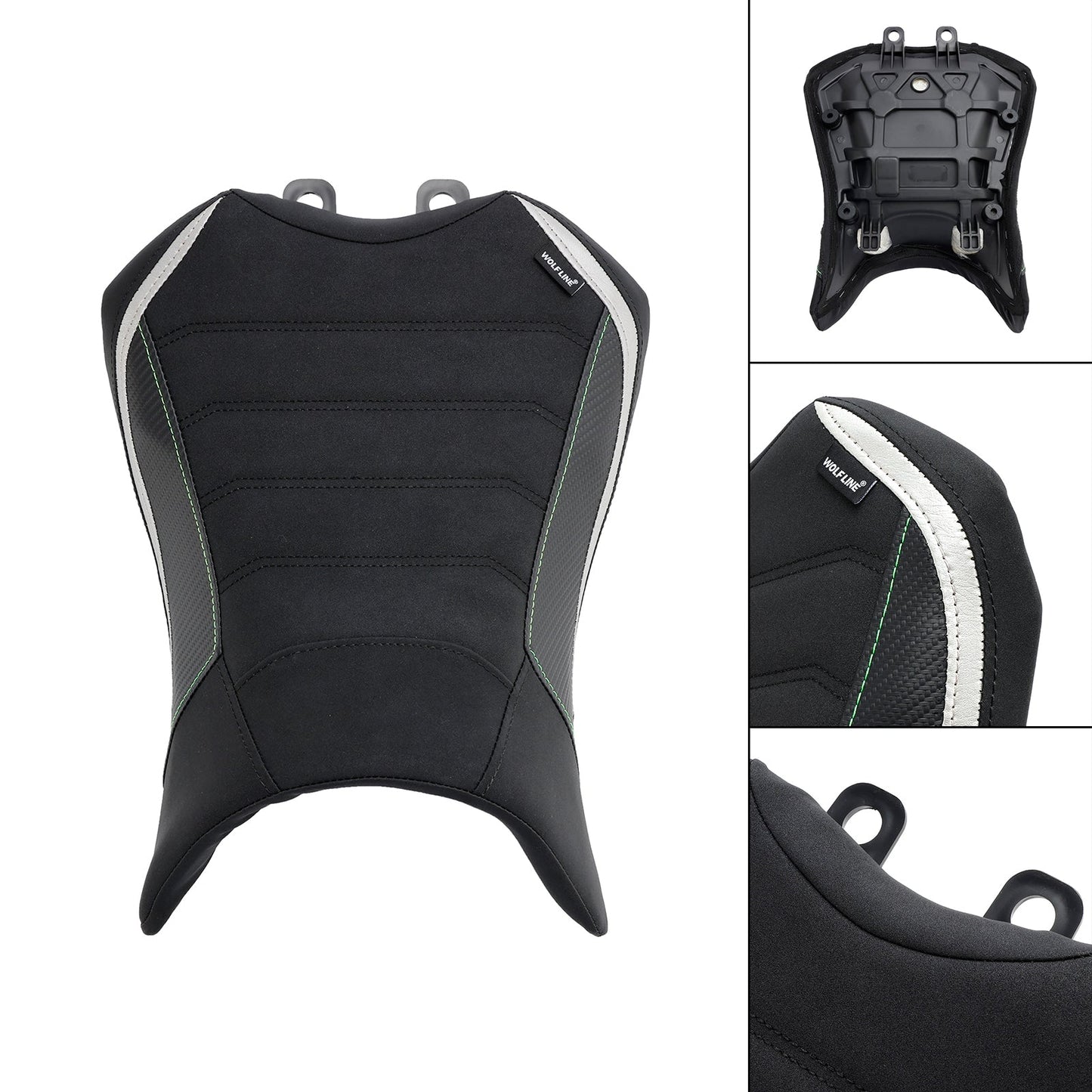 Cuscino del driver del sedile anteriore Raider PU FIT PER KAWASAKI NINJA 1000SX 22-23