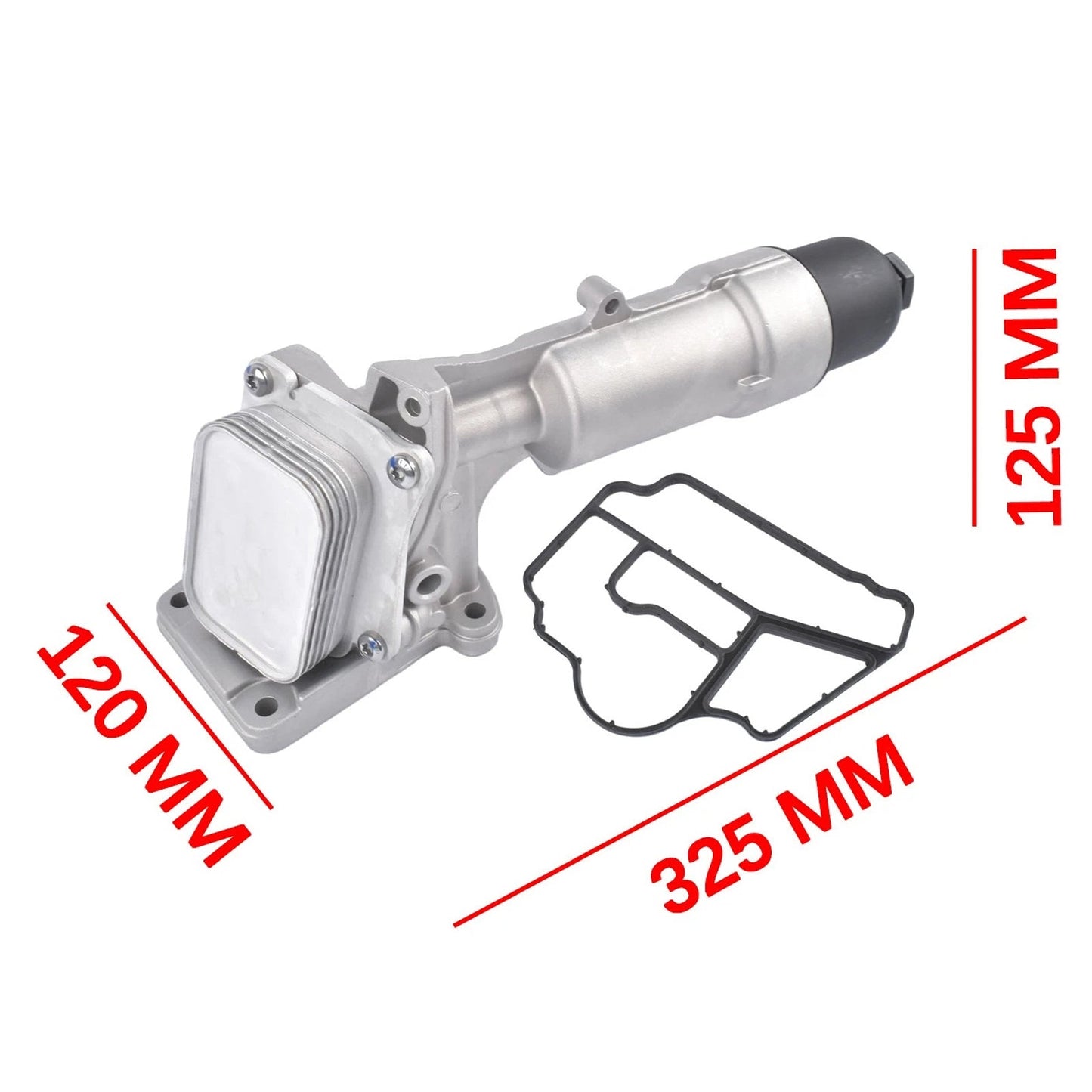 Alloggiamento filtro olio motore per Mercedes-Benz C230 W203 C203 1.8L L4, anni 2003-2005, codice 2711800610.