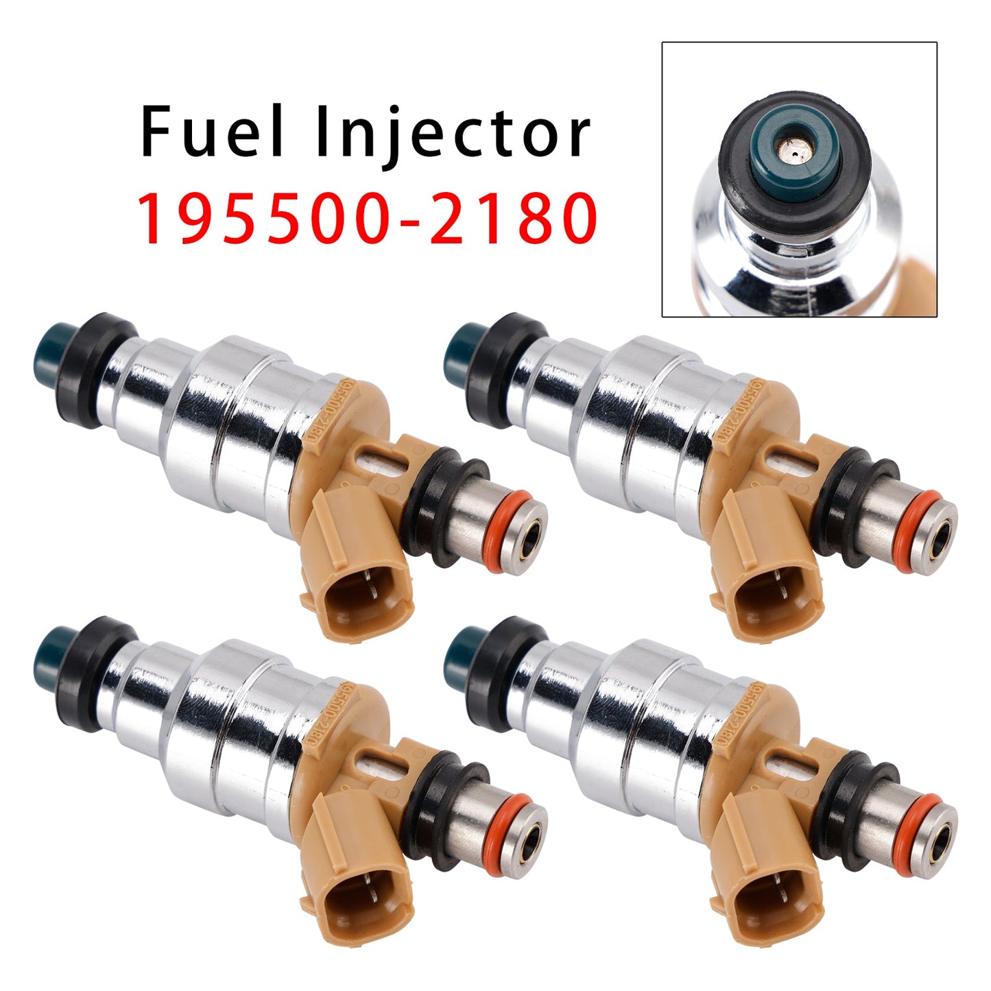 4 iniettori di carburante per Mazda 323 Miata Protege Ford Escort 1.8L 195500-2180