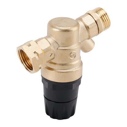 Regolatore di pressione dell'acqua per camper. Ottone senza piombo regolabile.