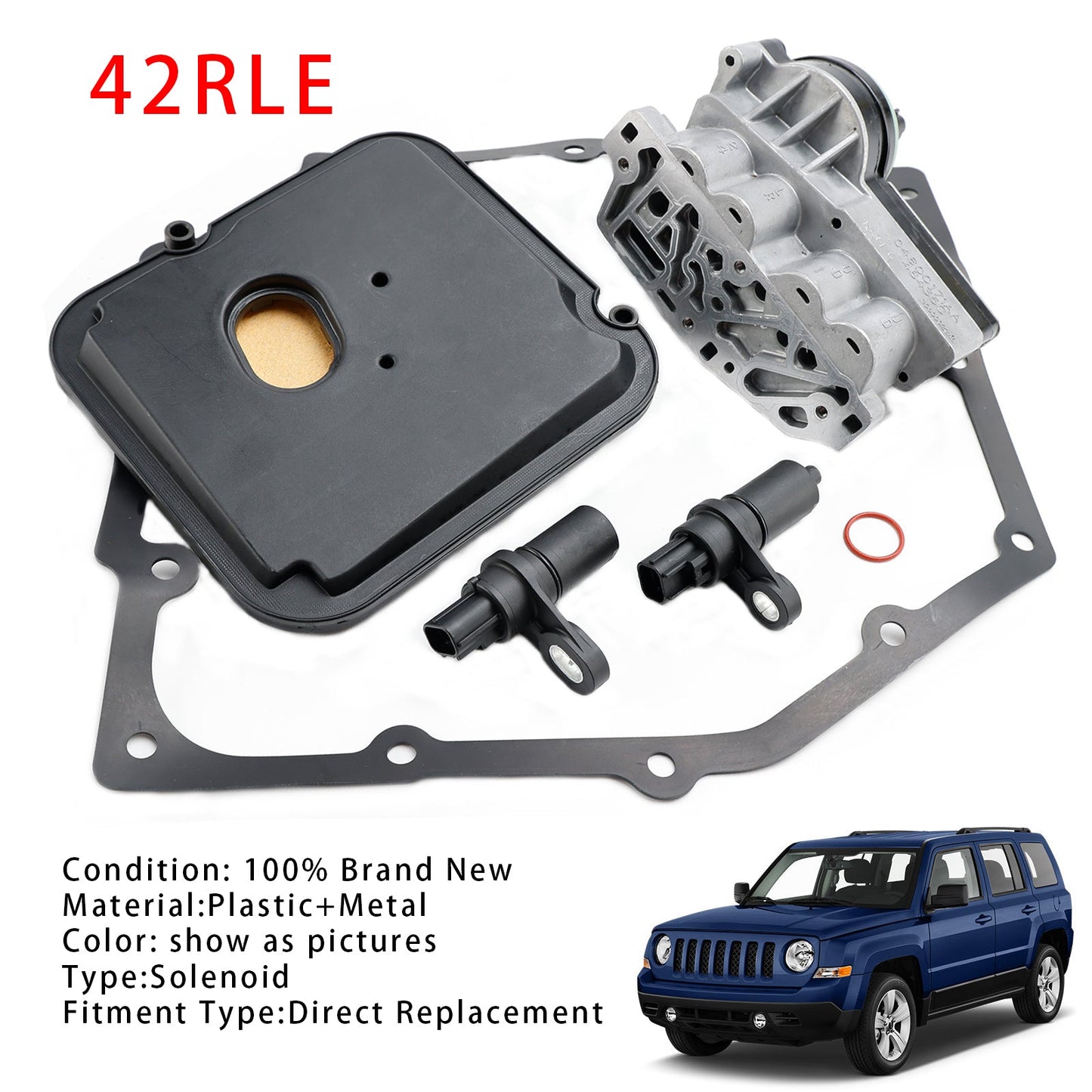 Kit blocco solenoidi cambio per Liberty V6 3.7L 2003-2011 52854001AA 42RLE