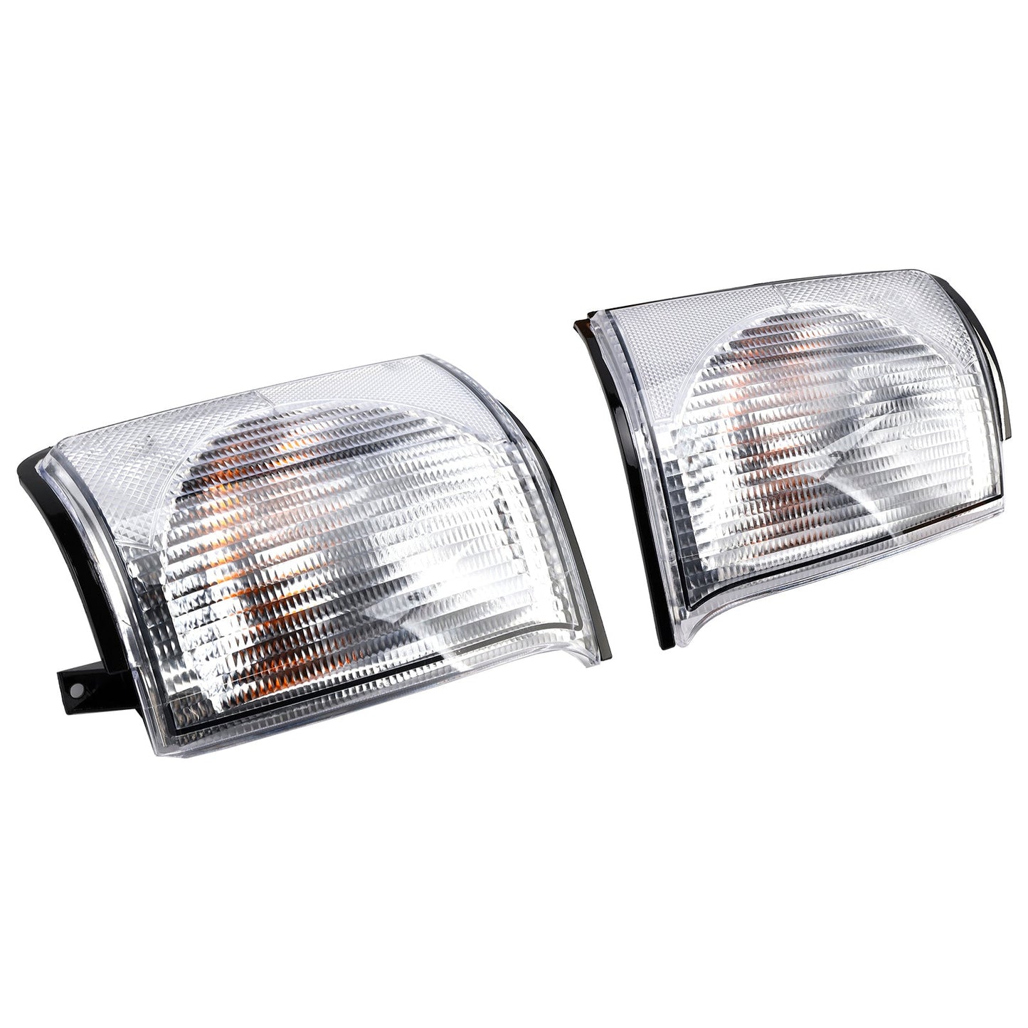 Coppia di indicatori di direzione anteriori L/HN/S per Land Rover Discovery 2, 1999-2002.