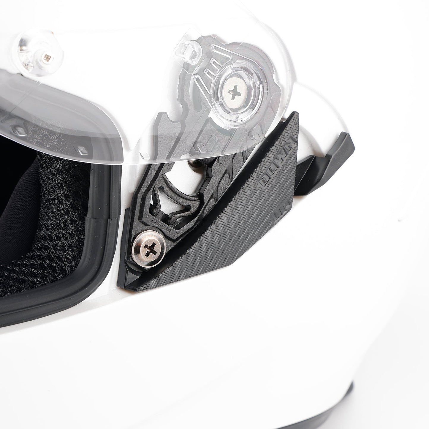 Casco da moto DOT per adulti Street Integrale Bianco