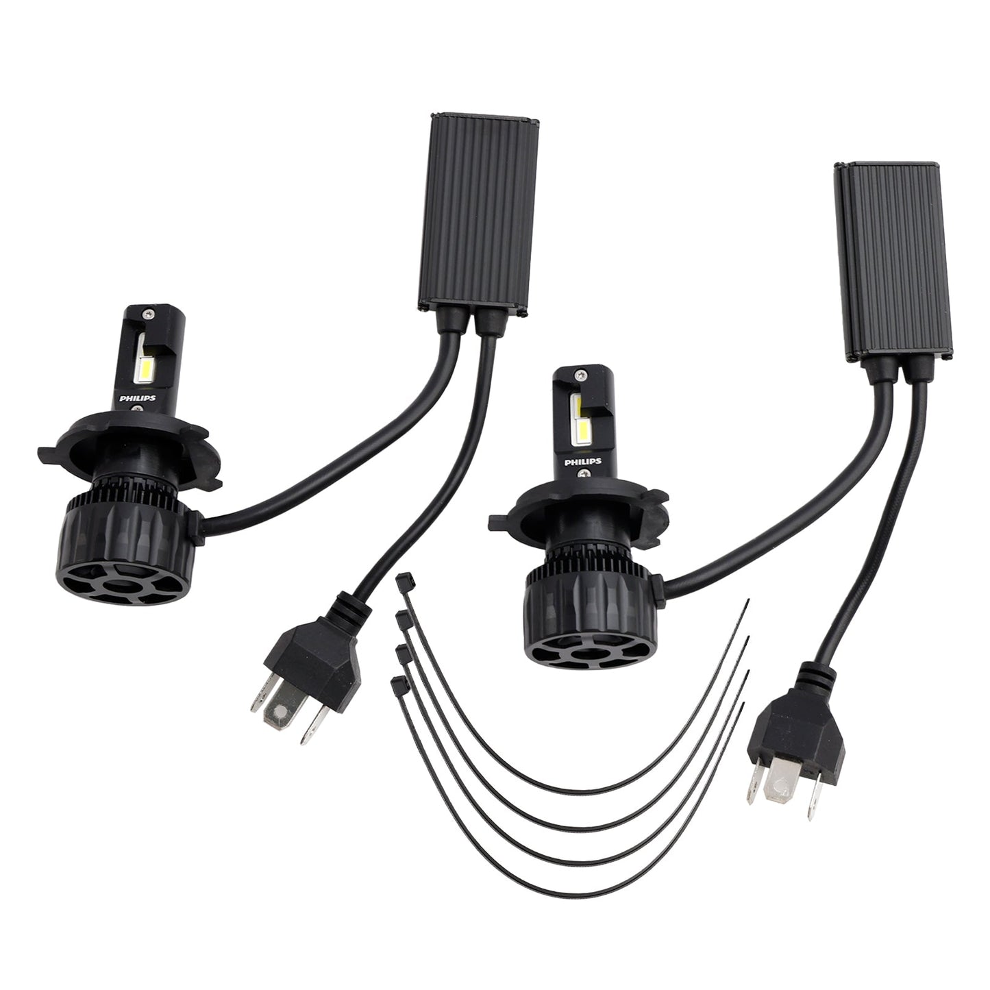 Luce auto LED-HL Ultinon Rally3551 H4 11342U3551 12/24V 50W 6500K per PHILIPS