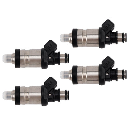 Iniettore di carburante 4 pezzi 06164-P0A-000 adatto per Honda Accord Prelude Civic 1990-1997