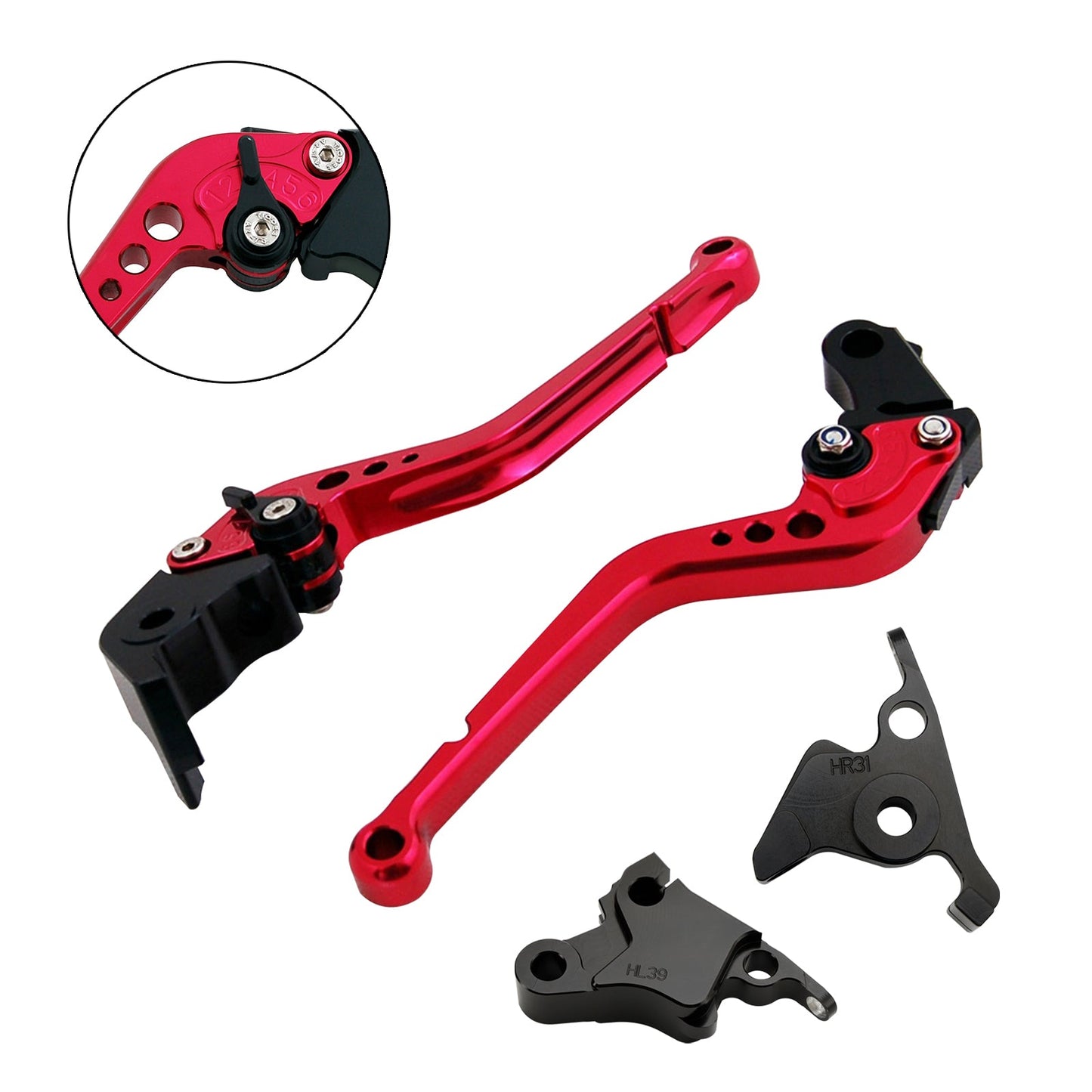 Leva frizione freno lunga adatta per CFMOTO 450SS 450SR 21-23 450NK 23-24