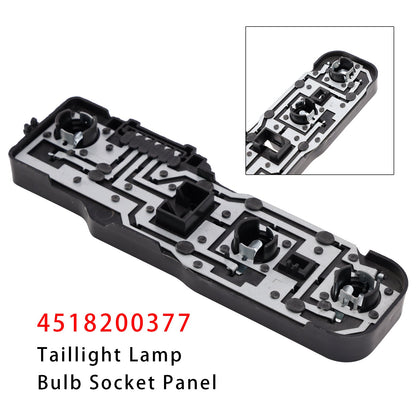 Pannello portalampada fanale posteriore sinistro 4518200377 per Smart Fortwo 2008-2018
