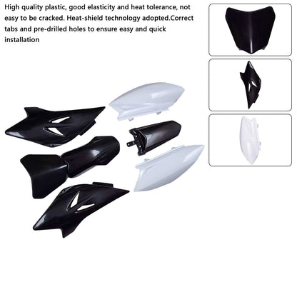 Kit plastiche per carrozzeria Yamaha TTR50 2006-2021, carenatura parafango anteriore e posteriore