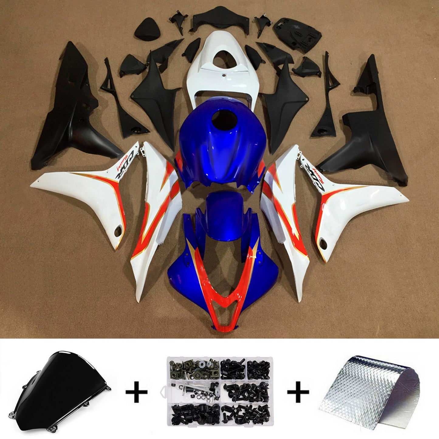 Kit di carene in plastica ABS stampate a iniezione per Honda CBR600RR 2007-2008 F5
