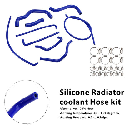 Kit di tubi flessibili in silicone per il liquido di raffreddamento del radiatore per Suzuki GSX-S750/Z 2017-2025