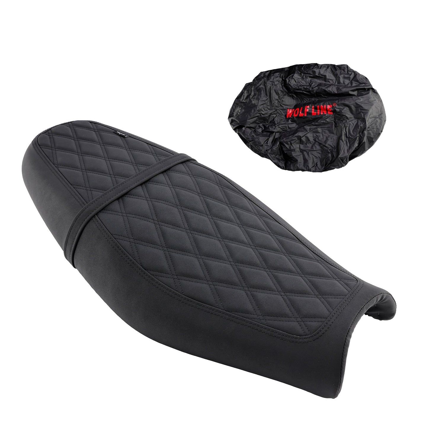 Cuscino sedile passeggero anteriore posteriore adatto per Triumph Street Twin 16-22 Speed Twin 900 23-