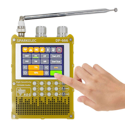 Radio DSP TEF6686 DP666 Radio a onde corte LW MW SW 0IRT ad alta sensibilità a banda intera