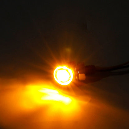 Indicatore di direzione a LED da 12 V, 8 mm, universale per moto Honda