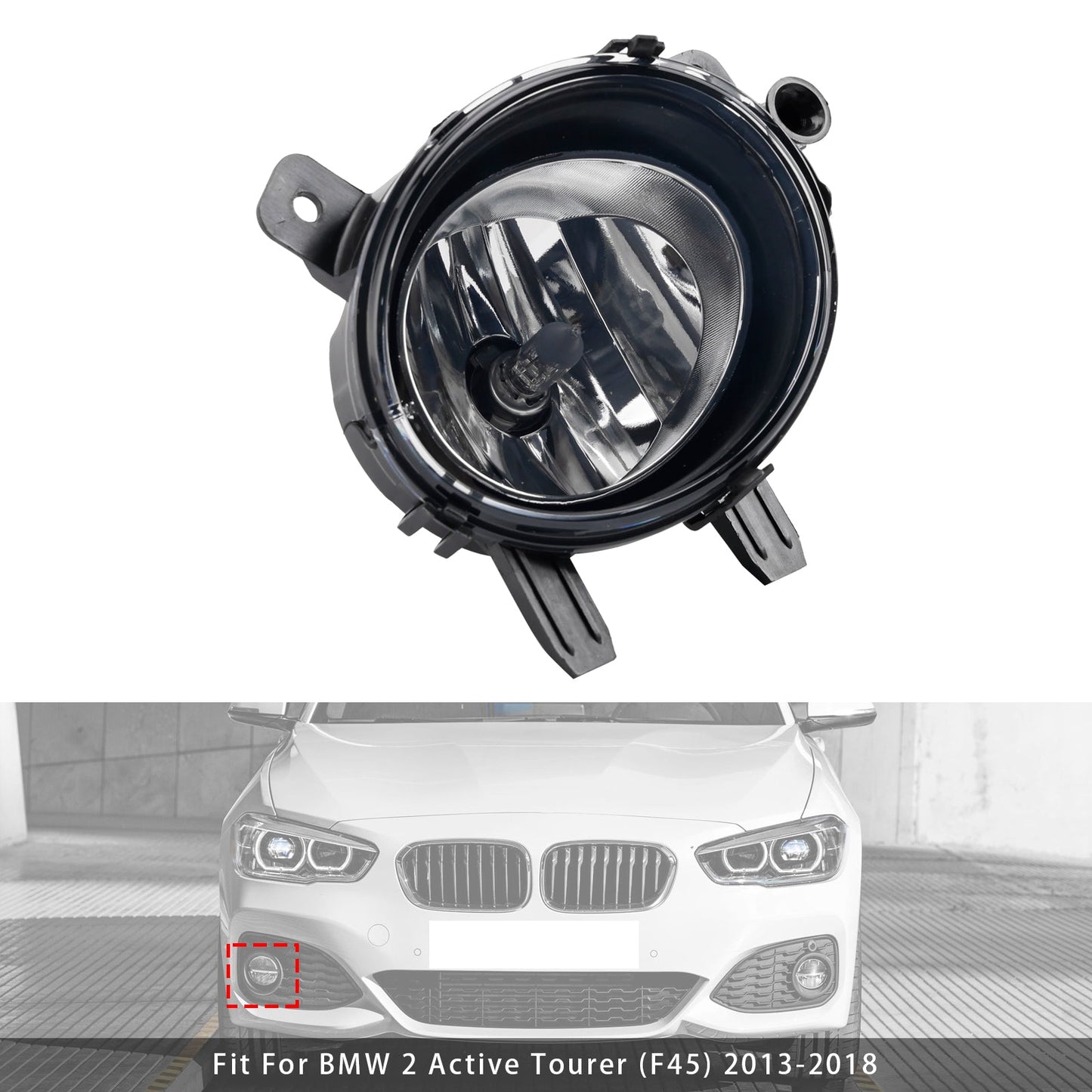 1 faro fendinebbia anteriore destro con lampadine per BMW F20 F21 F30 F31 F80 2010-2019