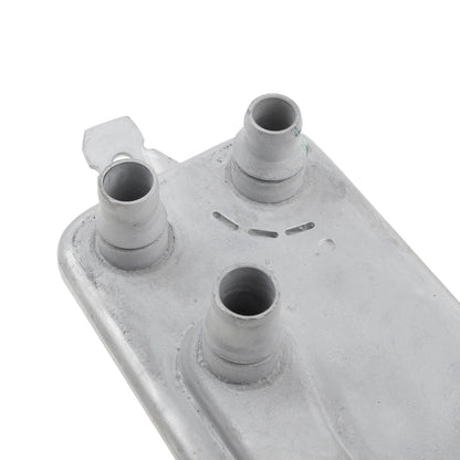 Scambiatore di calore olio trasmissione con termostato per BMW ActiveHybrid 5 F10 L6 3.0L con cambio automatico, anni 2012-2016, codice 17217638678.