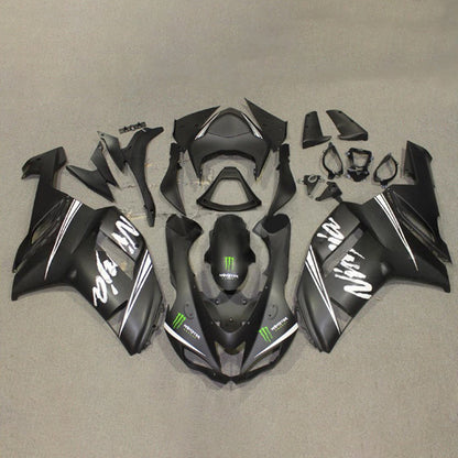 Kit carenatura iniezione in plastica ABS adatto per Kawasaki ZX6R 636 2007-2008