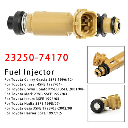 1 pz iniettore carburante per Toyota Avensis Carina Corona RAV4 2.2L 3.0L 23250-74170