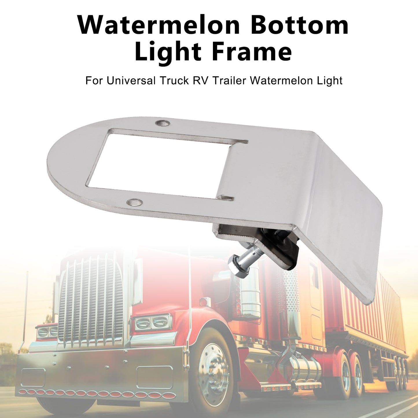 Watermelon Under Glow Frame Bracket Universal Clamp Style Mount Per Truck RV