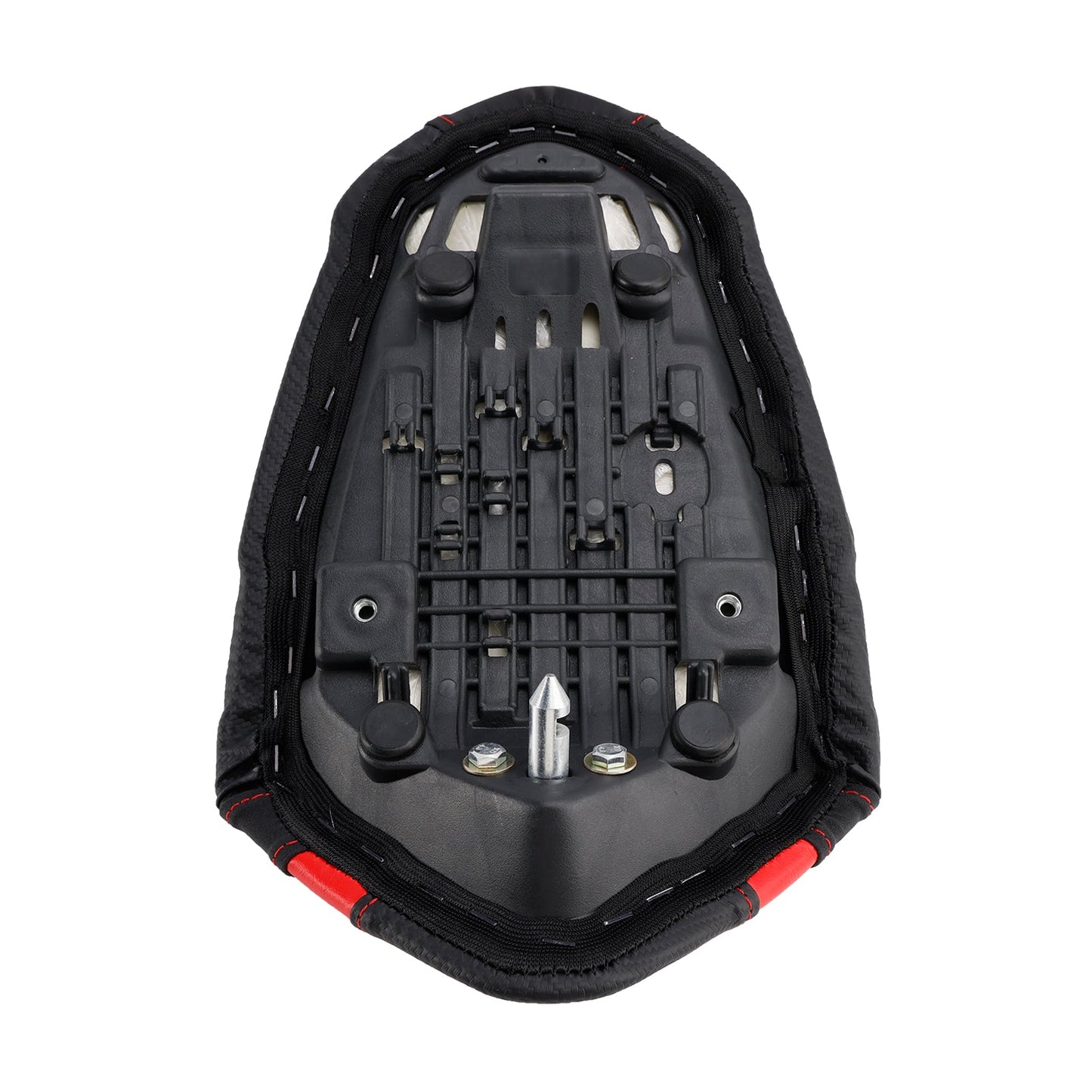 Cuscino per sedile passeggero posteriore Triumph Street Triple 765, 765S e 765R, in poliuretano, colore nero opaco, 2019-2024