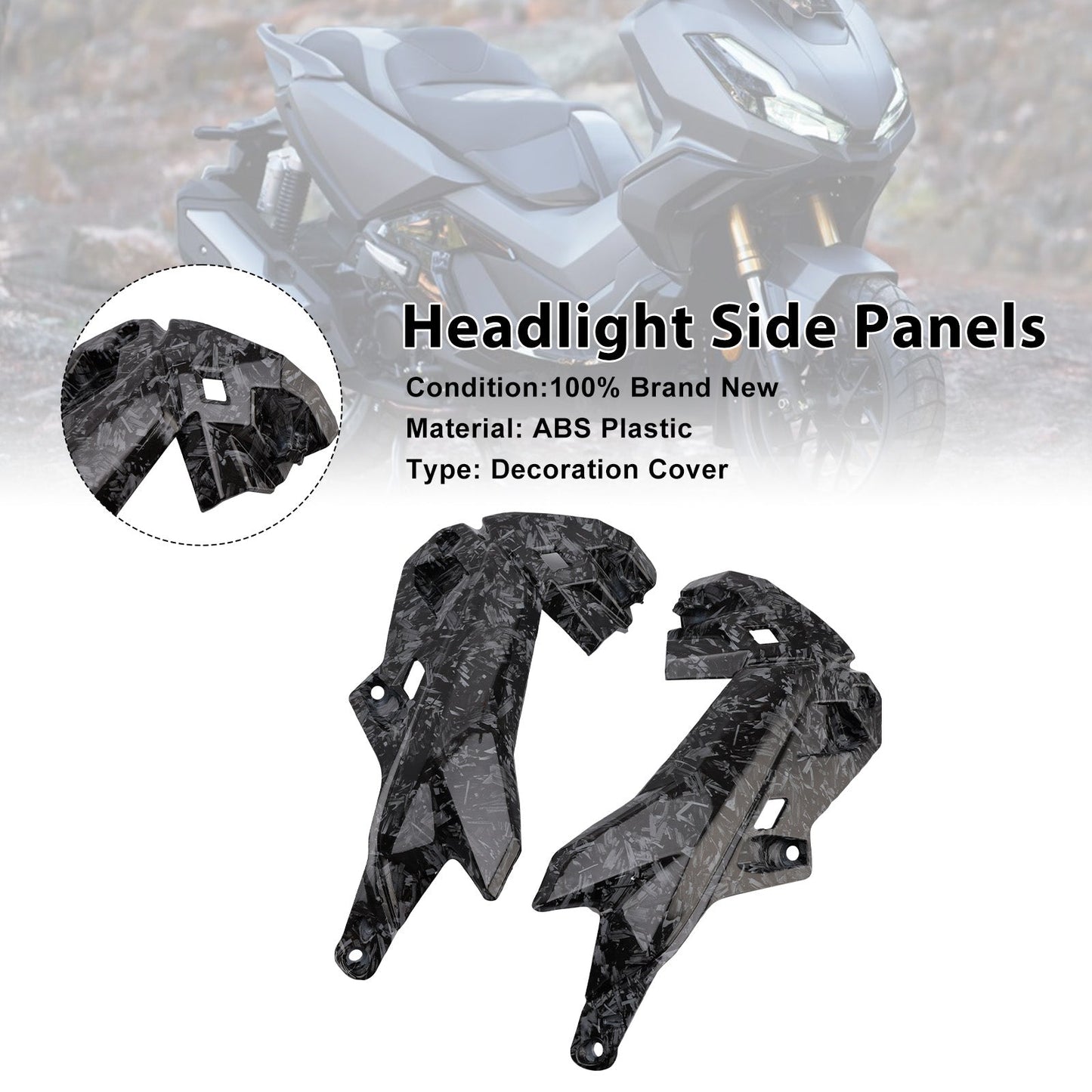 Carenatura dei pannelli laterali del faro Honda ADV 350 2022-2025