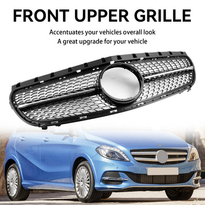 Per Mercedes Benz Classe B W246 Facelift 2015-2018 Griglia per paraurti anteriore