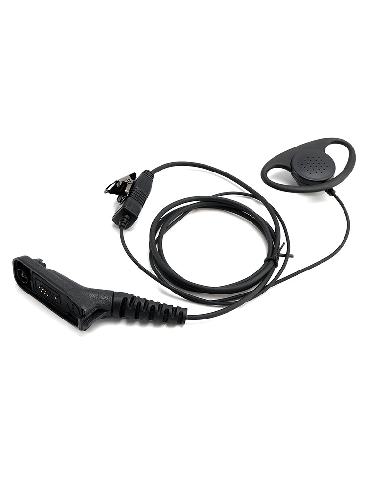 Cuffie con gancio auricolare grande tipo 8268-614-D per XPR6350 XiRP8208 DP3401 DGP6150 GP338D