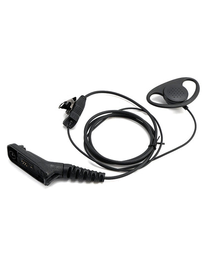 Cuffie con gancio auricolare grande tipo 8268-614-D per XPR6350 XiRP8208 DP3401 DGP6150 GP338D
