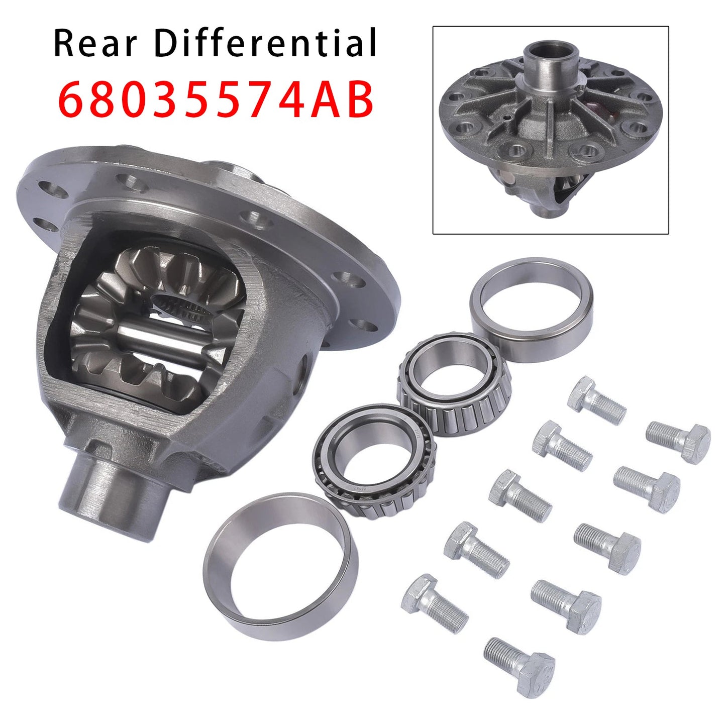 Kit scatola differenziale posteriore 68035574AB per Jeep Wrangler JK Dana 44 2007-2017