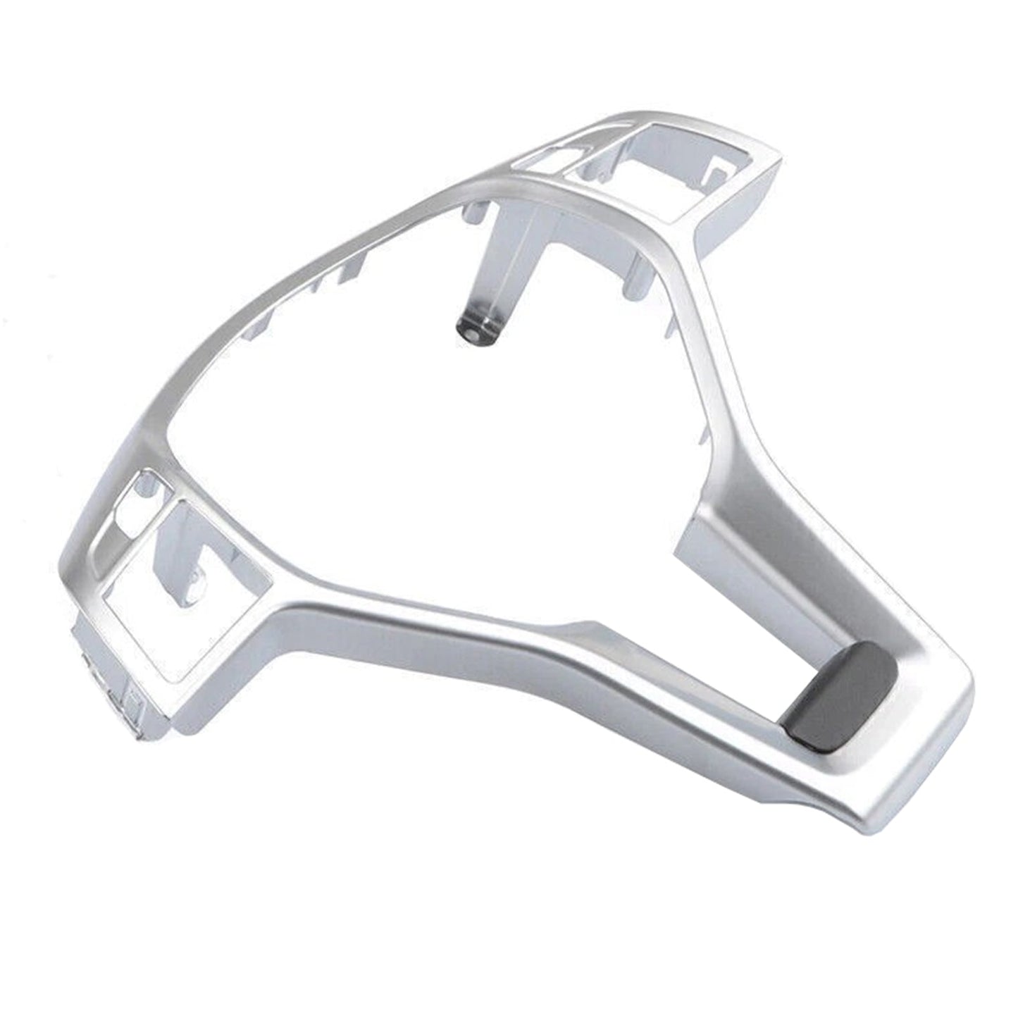 Rivestimento per volante cromato argento per Mercedes Benz W204 W207 W212 Classe C