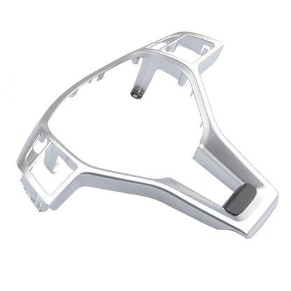 Rivestimento per volante cromato argento per Mercedes Benz W204 W207 W212 Classe C