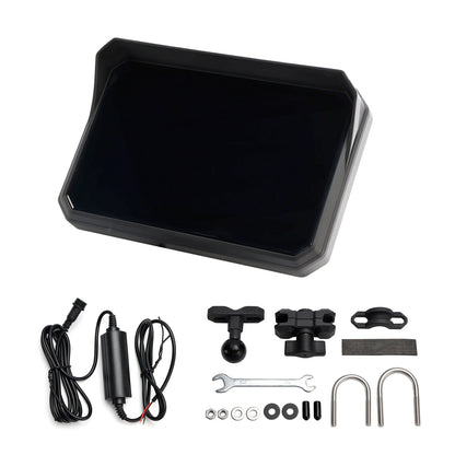 Registratore universale DVR da 5 pollici con touch screen Carplay per scooter e moto
