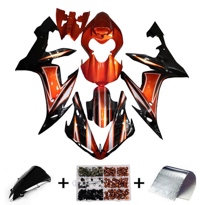 Kit carenatura iniezione plastica ABS per Yamaha YZFR1 YZF-R1 2004-2006