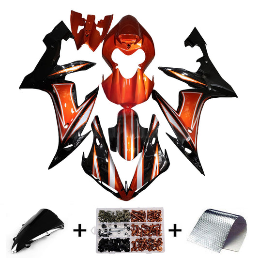 Kit carenatura iniezione plastica ABS per Yamaha YZFR1 YZF-R1 2004-2006