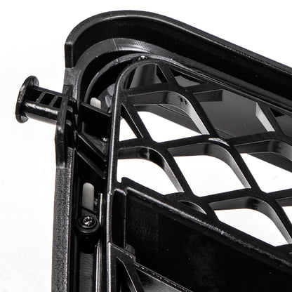 Per Benz W204 Classe C C300 C350 2008-2014 ABS Gloss Black Chrome Griglia paraurti anteriore