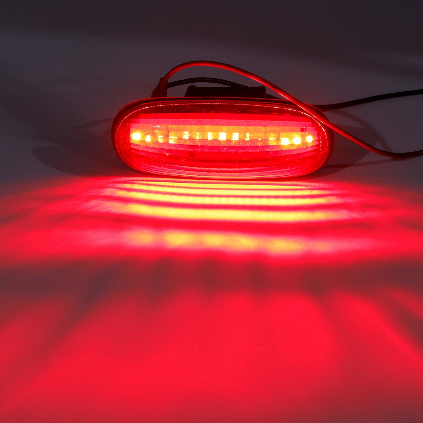 Terza luce di stop posteriore di livello superiore 93850108 per Vauxhall Vivaro A X83 01-2014 Rossa