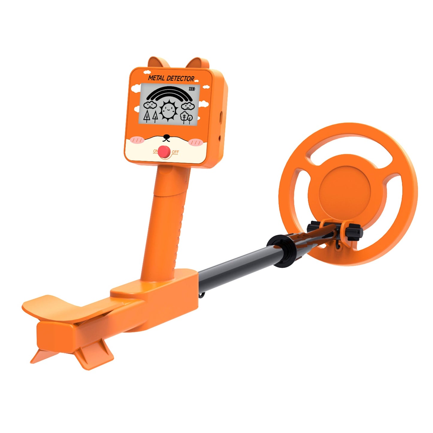 GT260 Metal Detector per Bambini, Impermeabile, Bobina di Ricerca da 6,3"" ORG