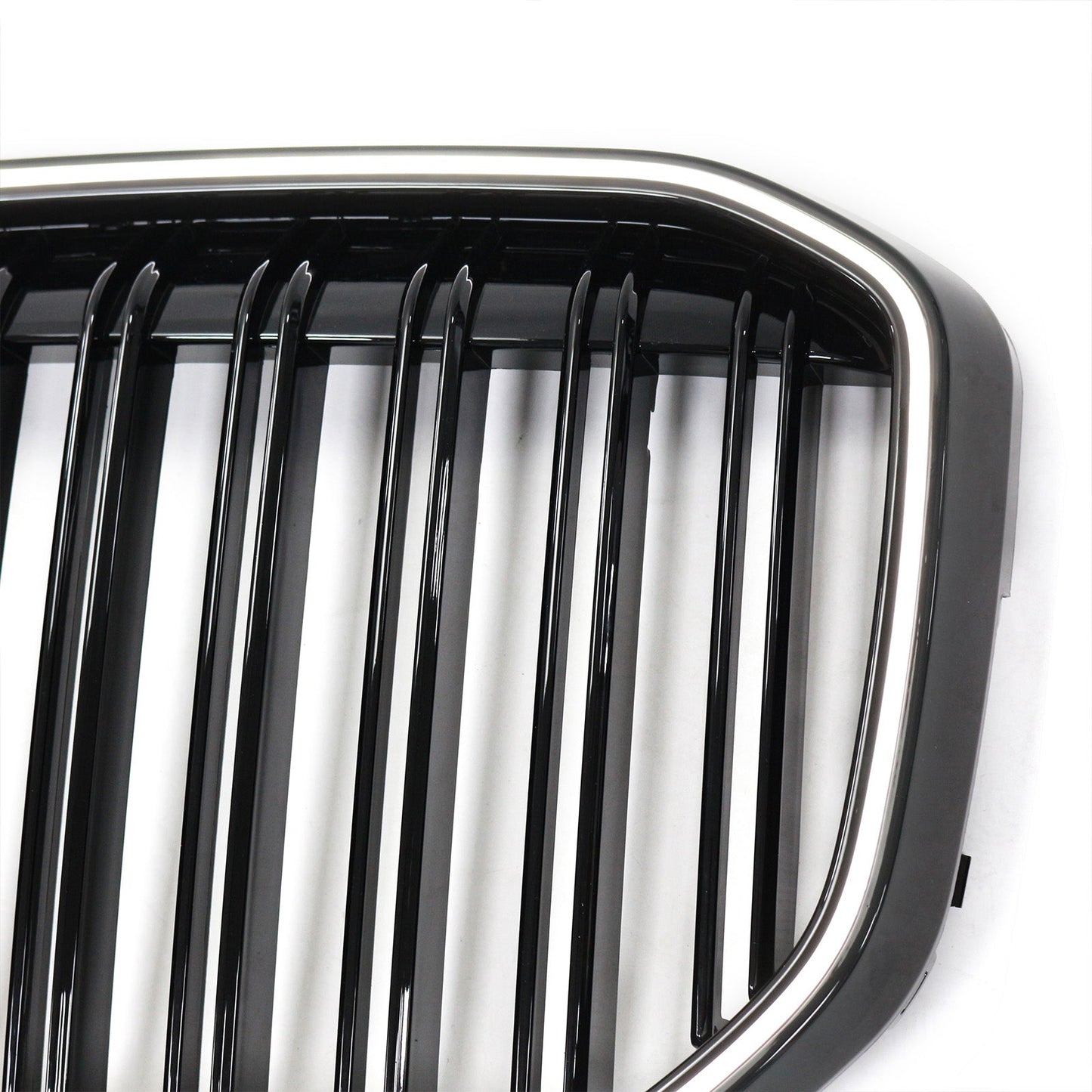 Griglia anteriore a doppio rene nera lucida per BMW X7 G07 2019-2022