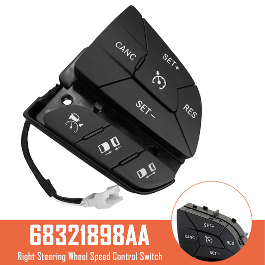 Interruttore di controllo della velocità del volante destro della Challenger Charger 68321898AA