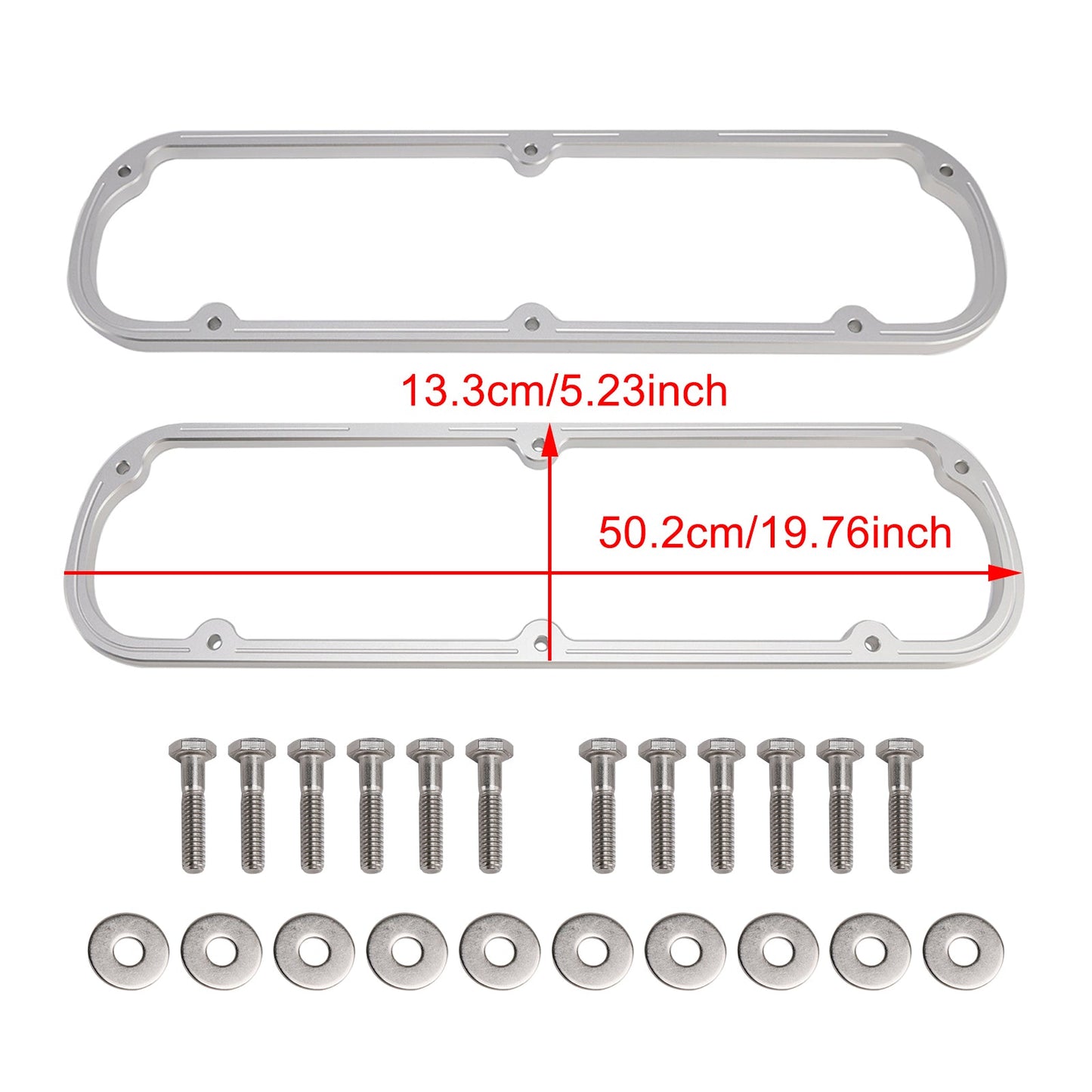 Kit distanziali per coperchio valvole con bulloni per Ford Small Block da 1/2 pollice 289 302 351W
