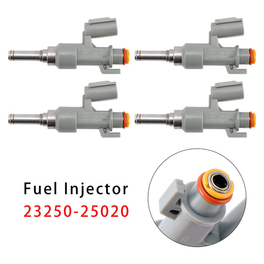 4 pezzi iniettori carburante per Toyota RAV4 Camry Highlander Lexus NX RX 2.5L 23250-25020