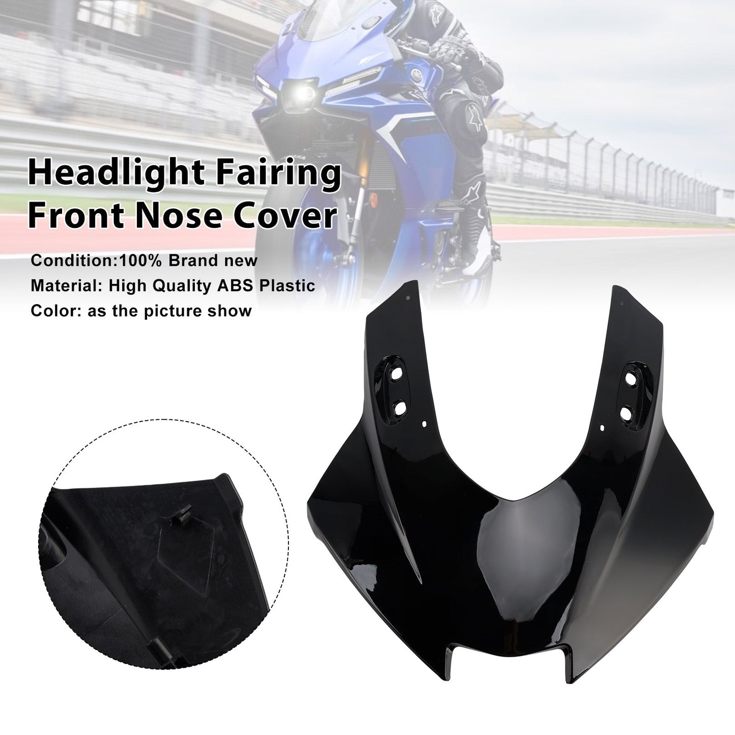 Copertura anteriore del cupolino del faro Yamaha YZF-R3 R25 2025-2026
