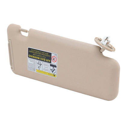 Coppia di alette parasole beige per Toyota Highlander 2008-2013, codice 74321-48490-E0/74320-48500-E0.