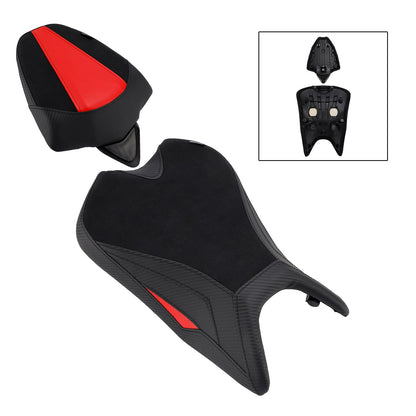 2024-2025 Per Aprilia Rs457 Rs 457 Parte anteriore inferiore con sedile posteriore conducente passeggero nero