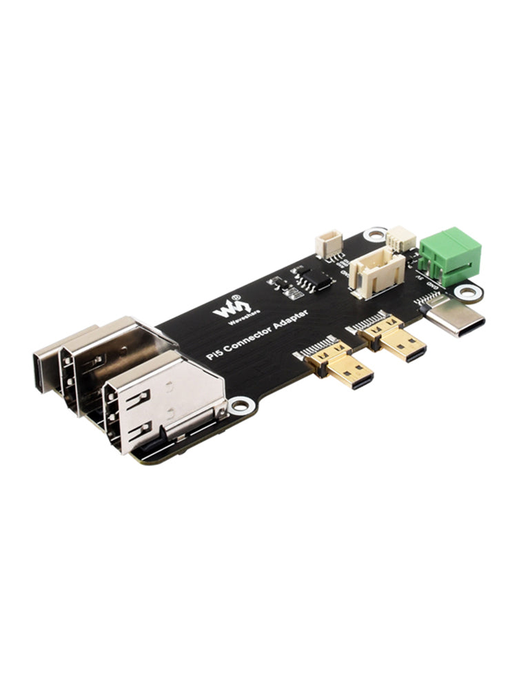 Scheda di espansione multifunzione Raspberry Pi HDMI doppia uscita 4K con Pi5/Pi4B