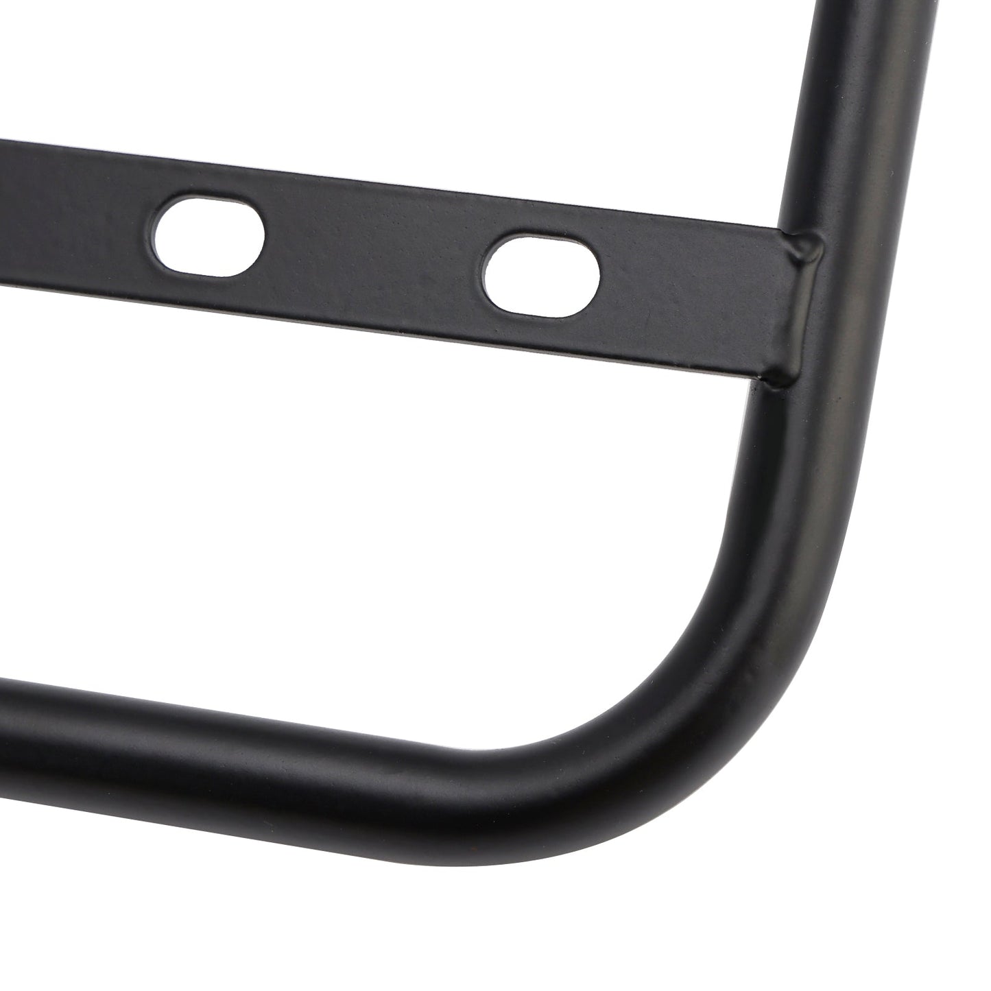 Staffa di montaggio per supporto borsa laterale BMW R12 2024-2025, acciaio nero, sinistra + destra