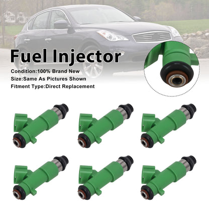 6 iniettori di carburante per Infiniti EX35 e Nissan Altima 07-18 16600-jk20a