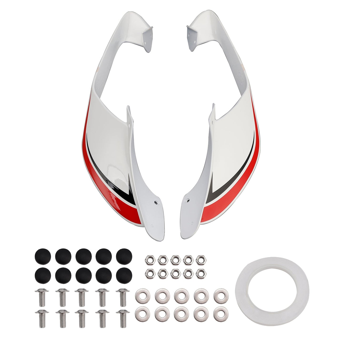 Alette laterali anteriori per Yamaha YZF R1 R1M 2021-2024, spoiler e carenatura