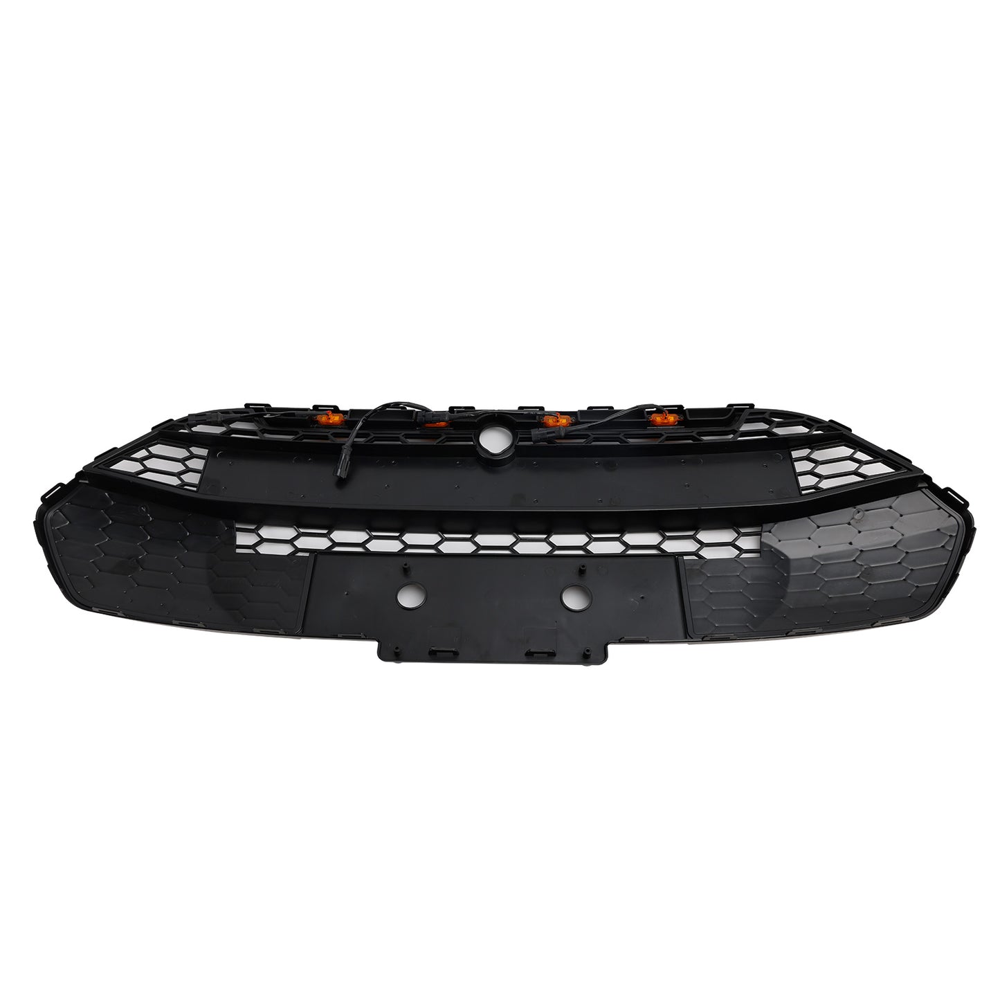 2013-2017 Ford Transit Custom Griglia per paraurti anteriore nera opaca con LED