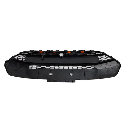 2013-2017 Ford Transit Custom Griglia per paraurti anteriore nera opaca con LED