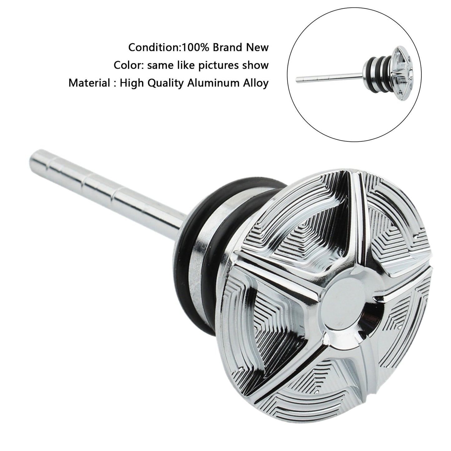 Tappo del serbatoio dell'astina di livello dell'olio per Softail 84-99 Sportster 82-03